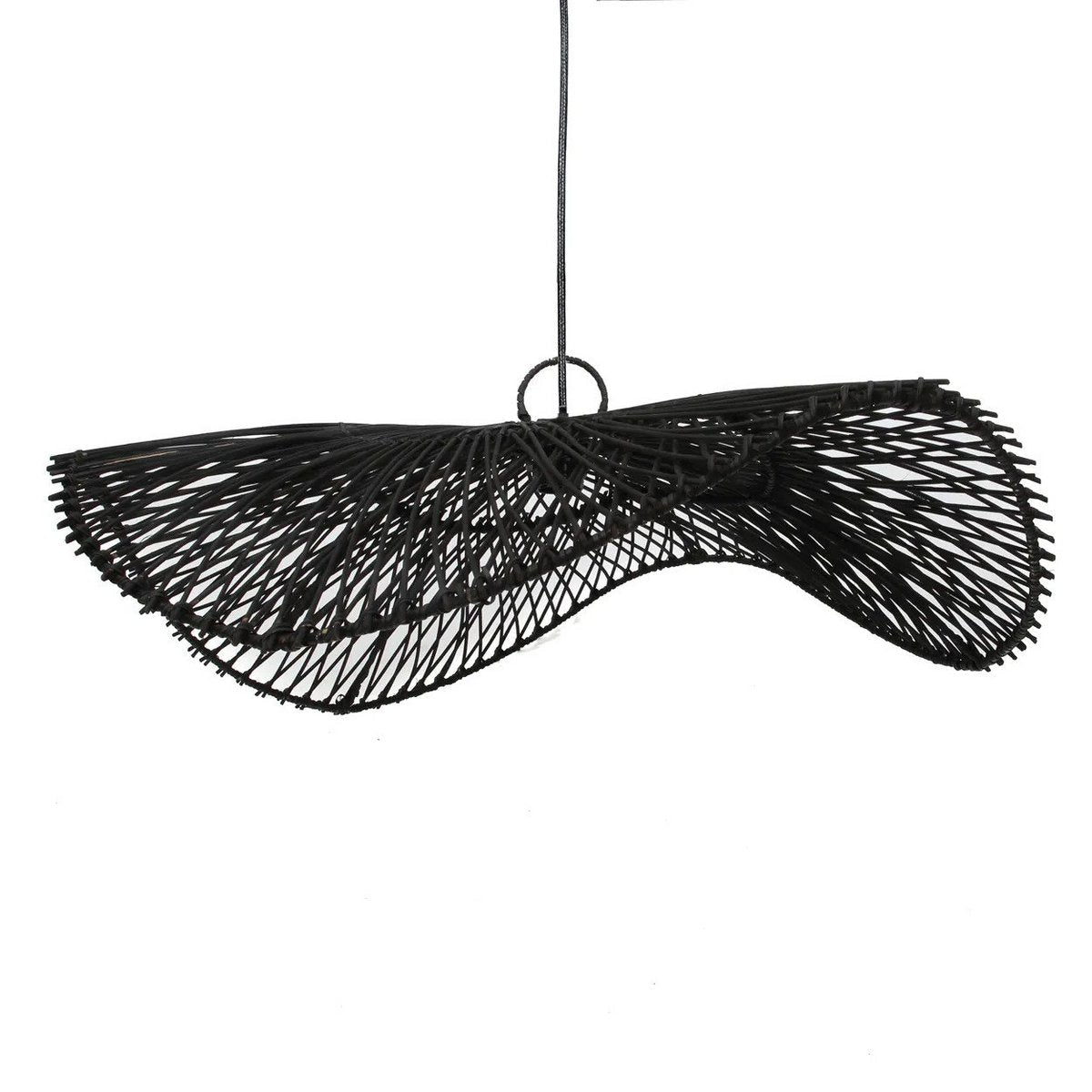 The Chapeau Pendant - Black - L - LUXONAS HOME