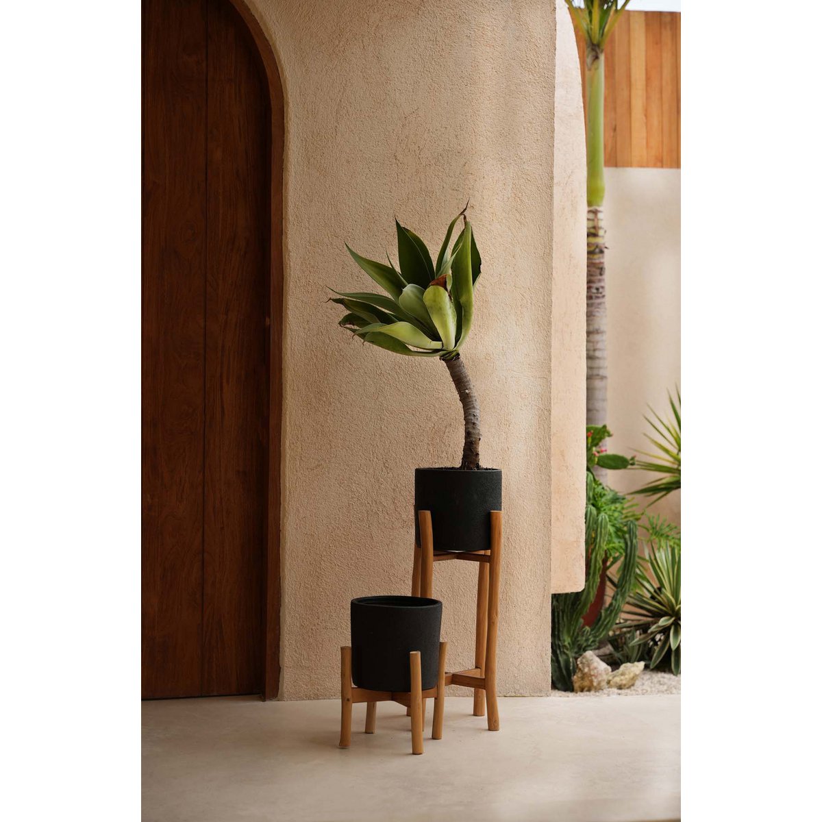 The Charcoal High - Black Natural - L - LUXONAS HOME