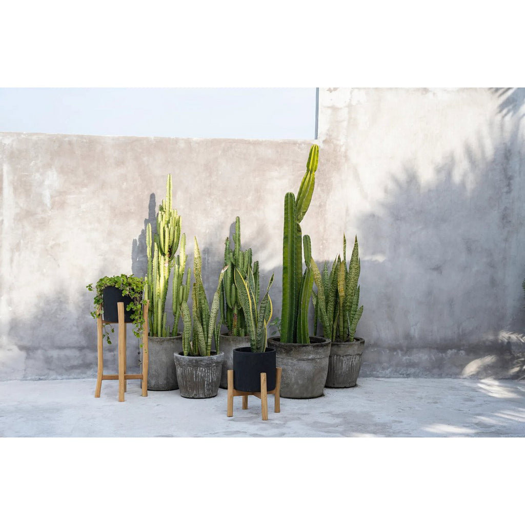 The Charcoal Low - Black Natural - S - LUXONAS HOME