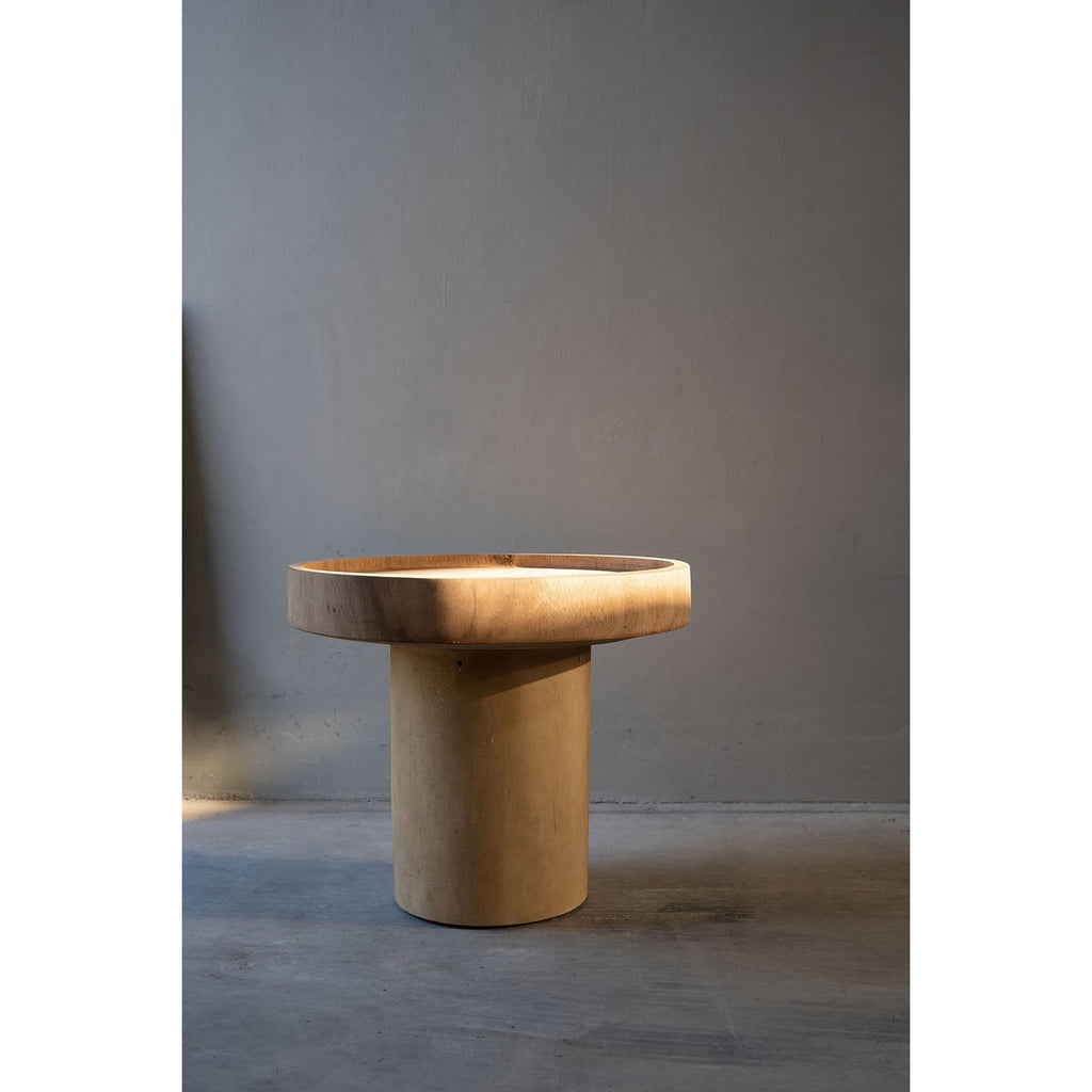 The Chimborazo Side Table - Natural - LUXONAS HOME