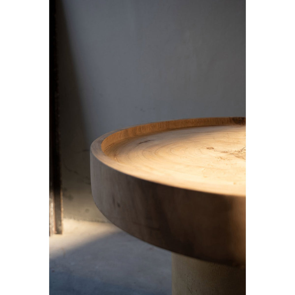 The Chimborazo Side Table - Natural - LUXONAS HOME