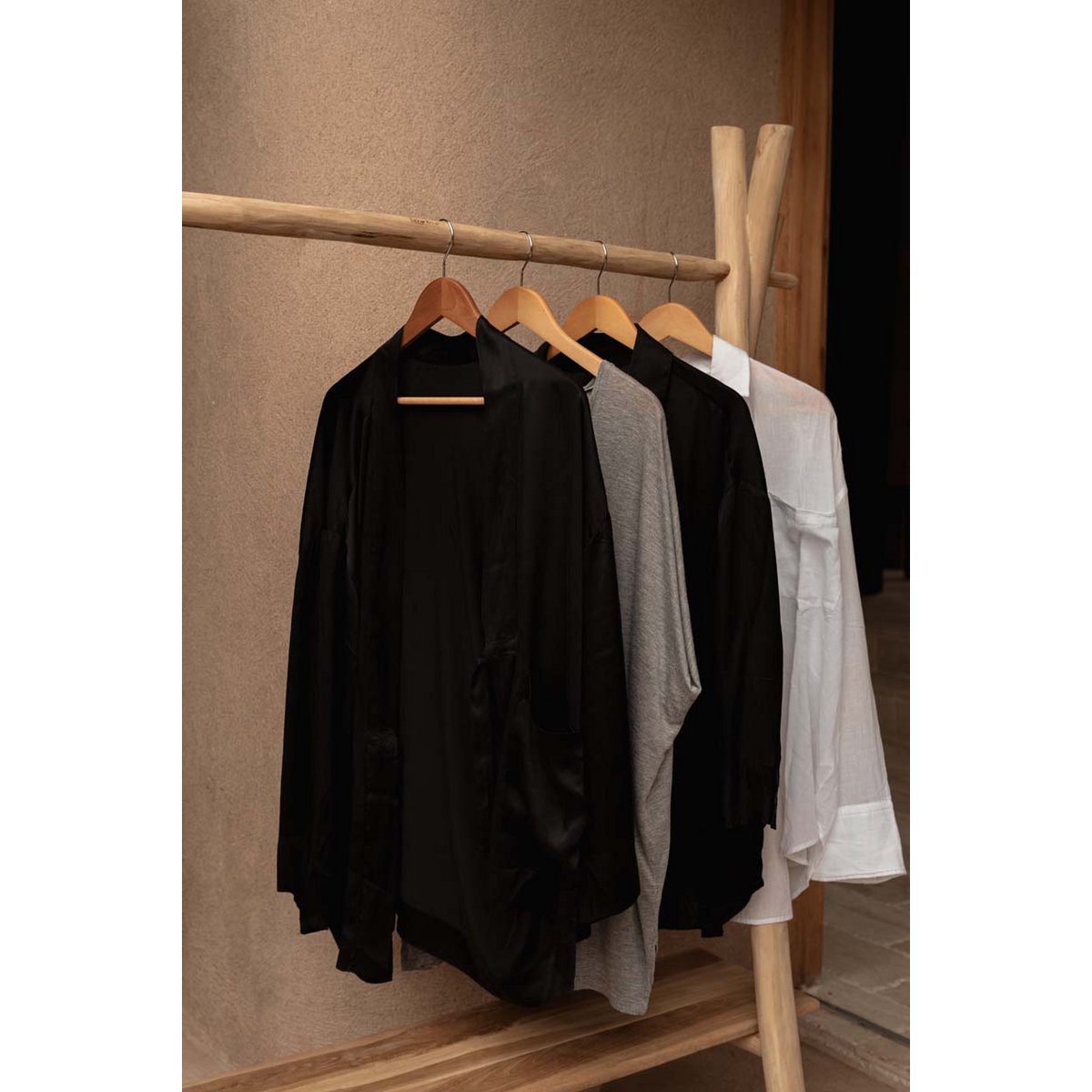 The Cloth Rack - Natural - LUXONAS HOME
