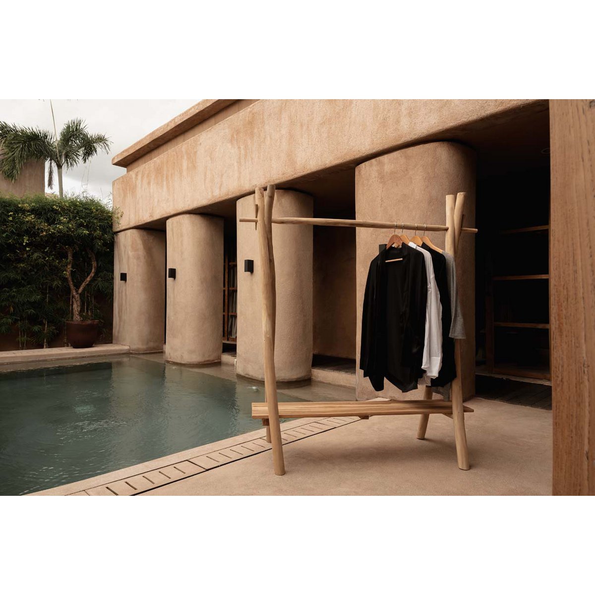 The Cloth Rack - Natural - LUXONAS HOME