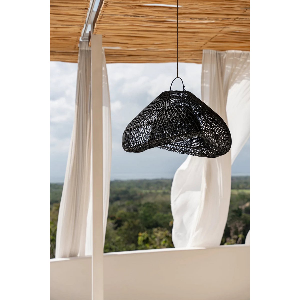 The Cloud Pendant - Black - M - LUXONAS HOME