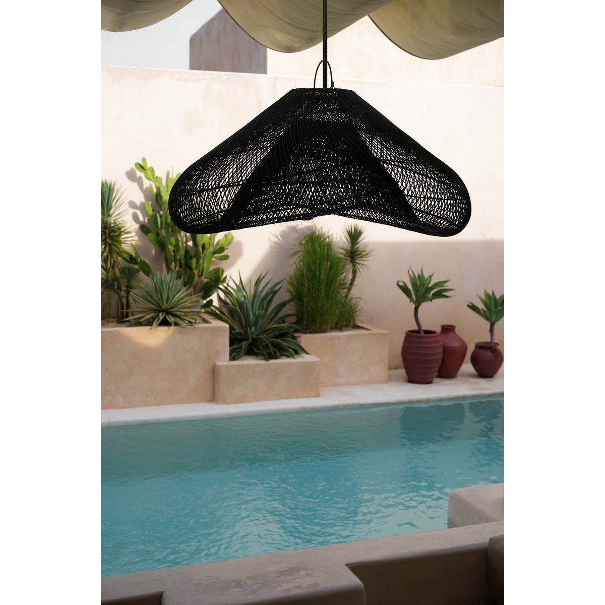 The Cloud Pendant - Black - XXL - LUXONAS HOME