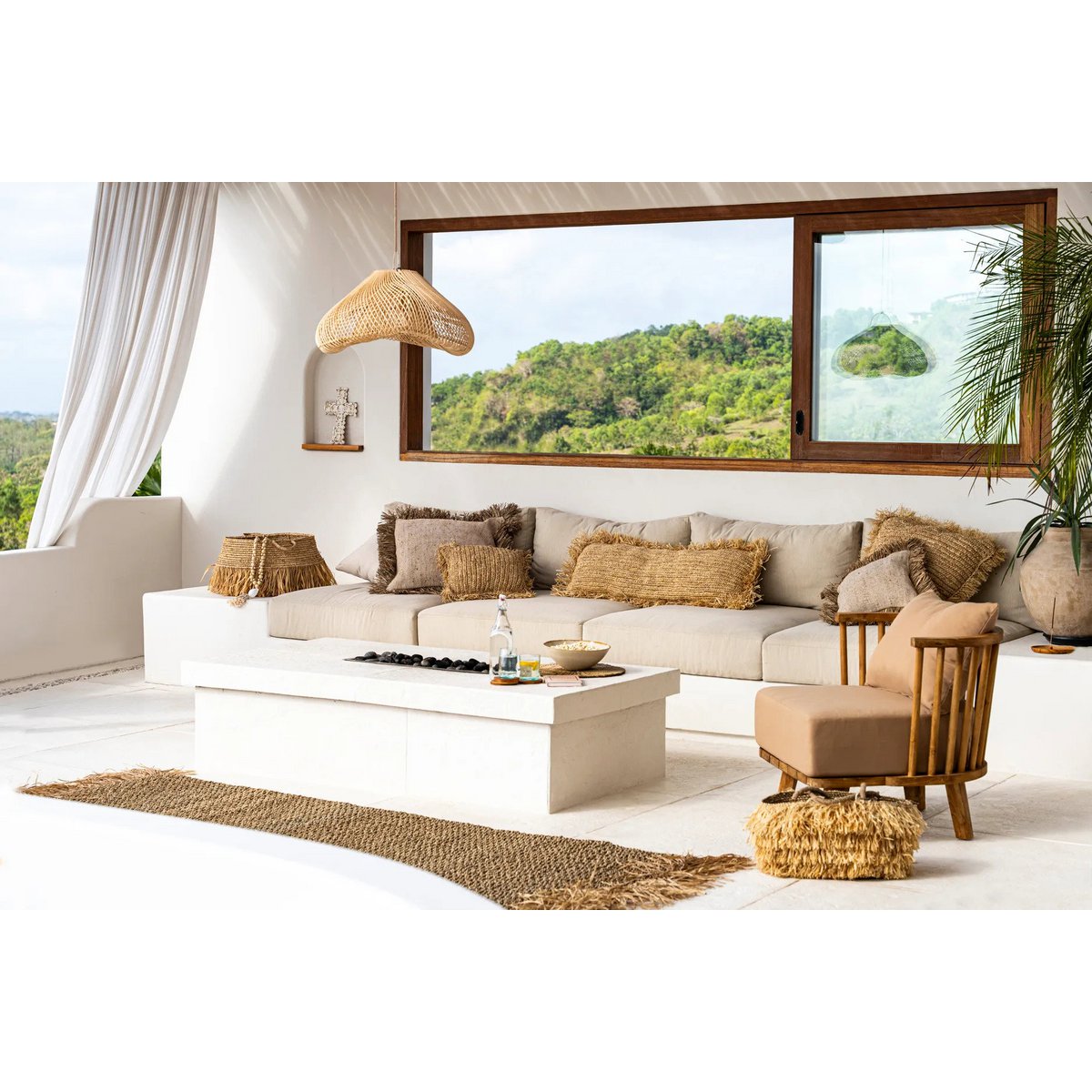 The Cloud Pendant - Natural - M - LUXONAS HOME