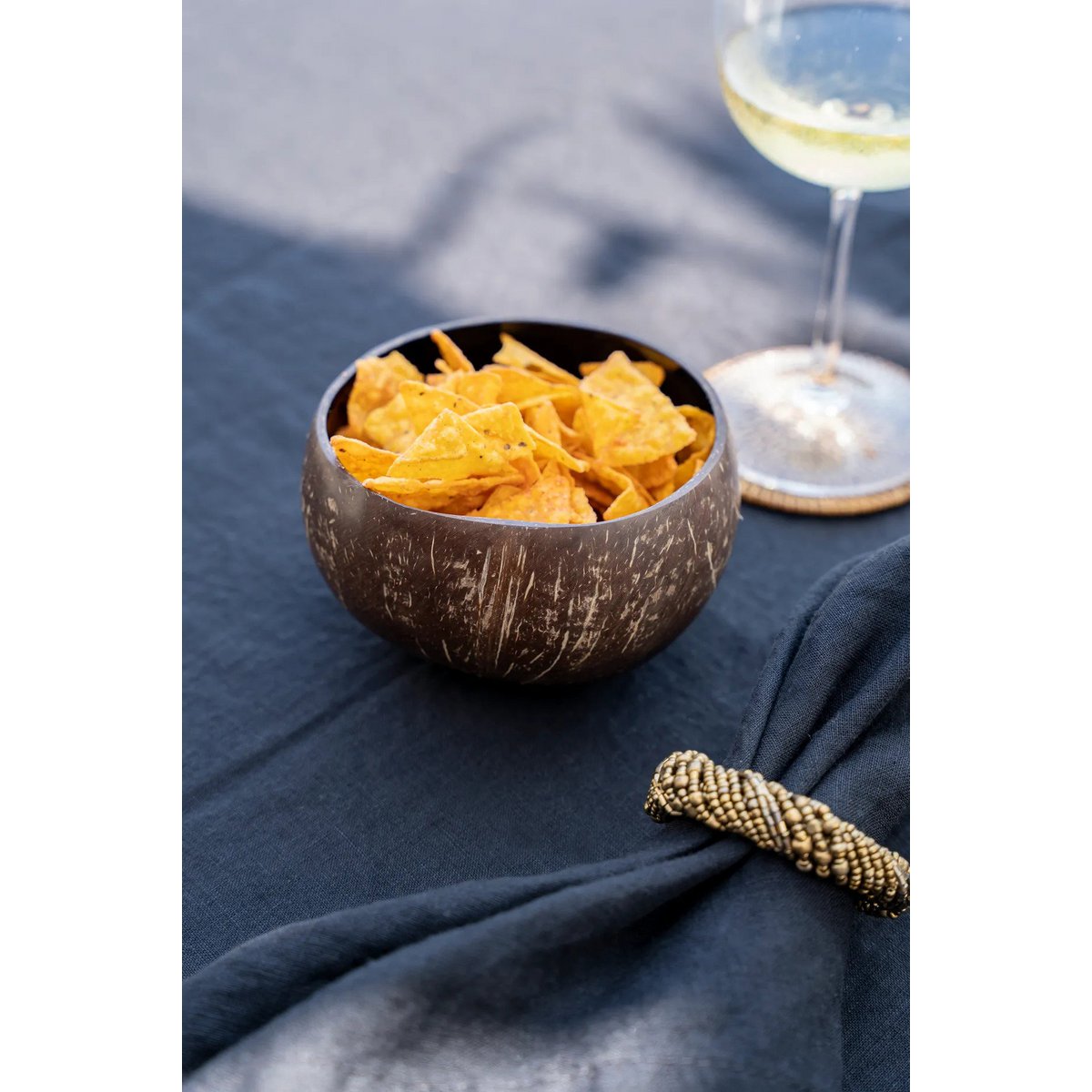 The Coco Food Bowl - Natural Black - LUXONAS HOME