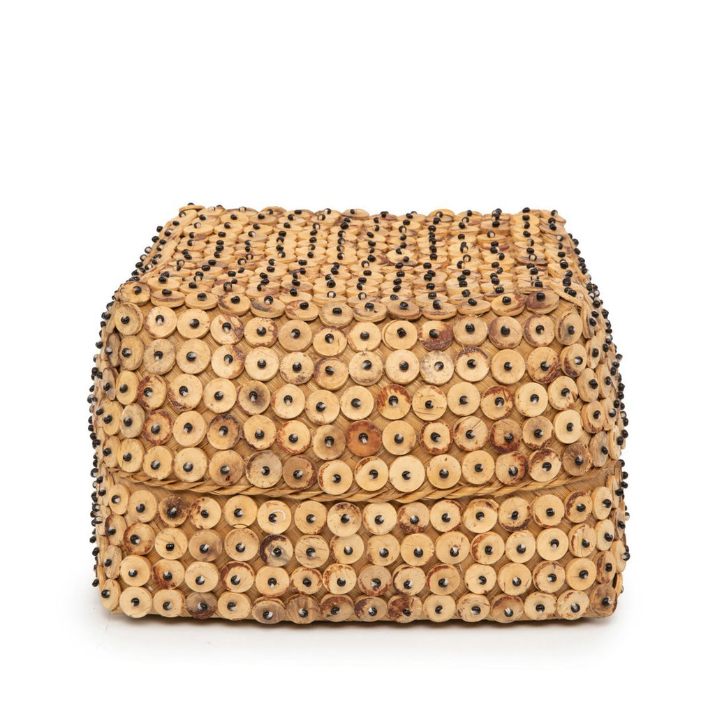 The Coconut Shell Basket - Natural - L - LUXONAS HOME