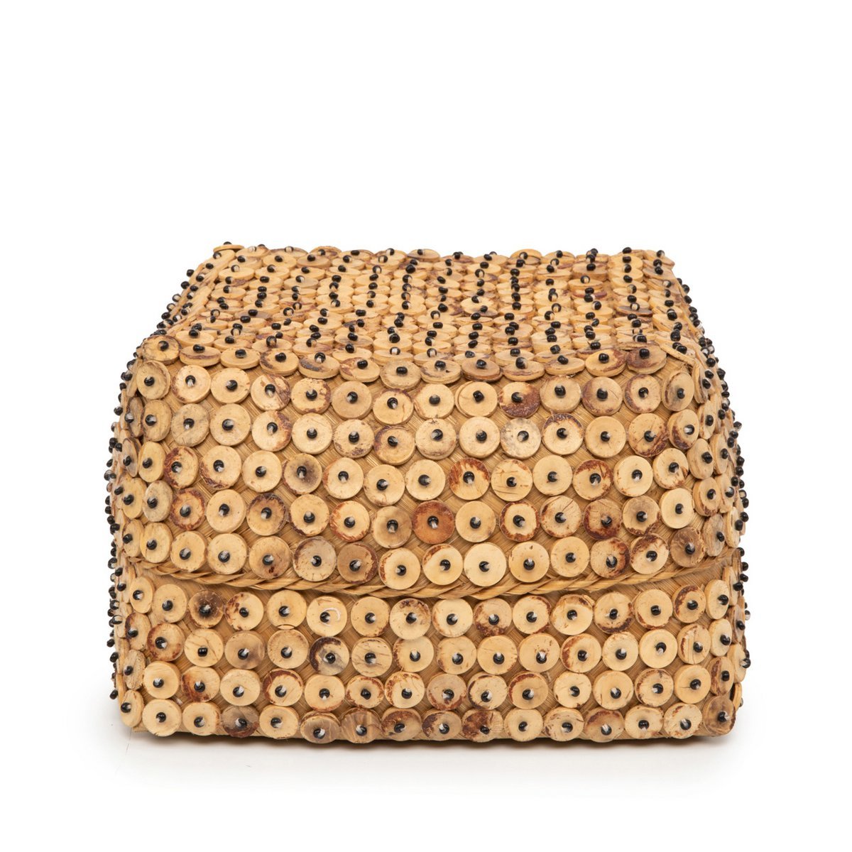 The Coconut Shell Basket - Natural - L - LUXONAS HOME