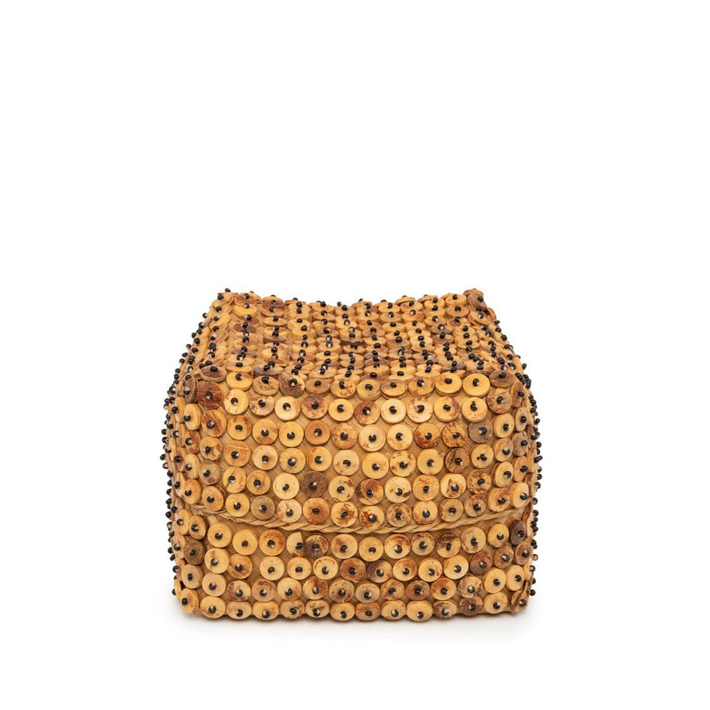 The Coconut Shell Basket - Natural - M - LUXONAS HOME