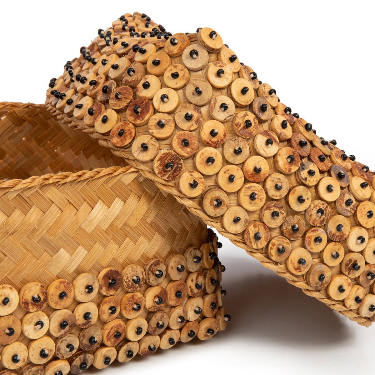 The Coconut Shell Basket - Natural - M - LUXONAS HOME