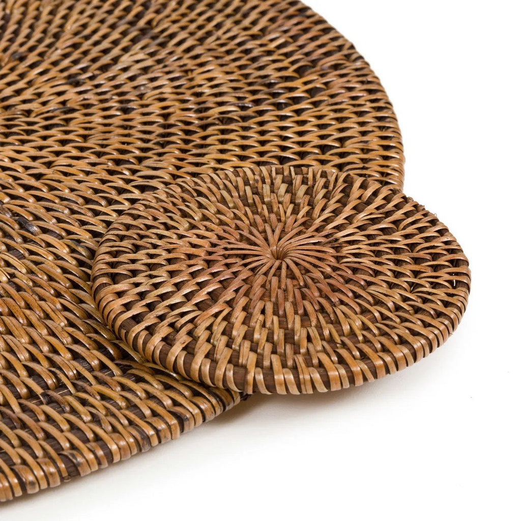 The Colonial Coaster - Natural Brown - LUXONAS HOME