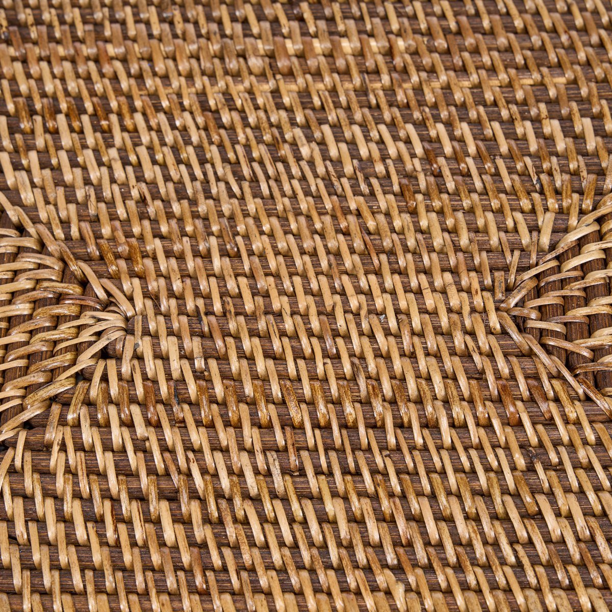 The Colonial Rectangular Placemat - Natural Brown - LUXONAS HOME