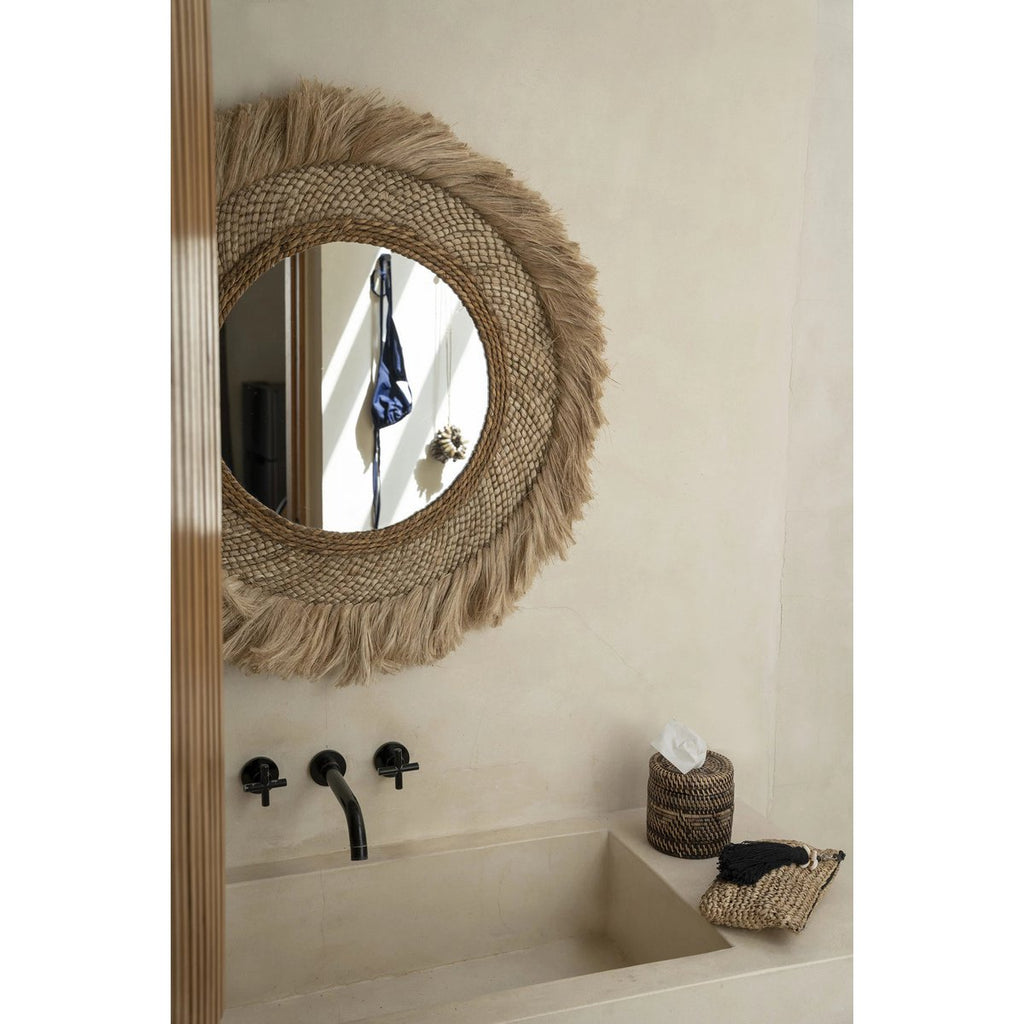 The Colonial Tissue Box - Natural Brown - LUXONAS HOME