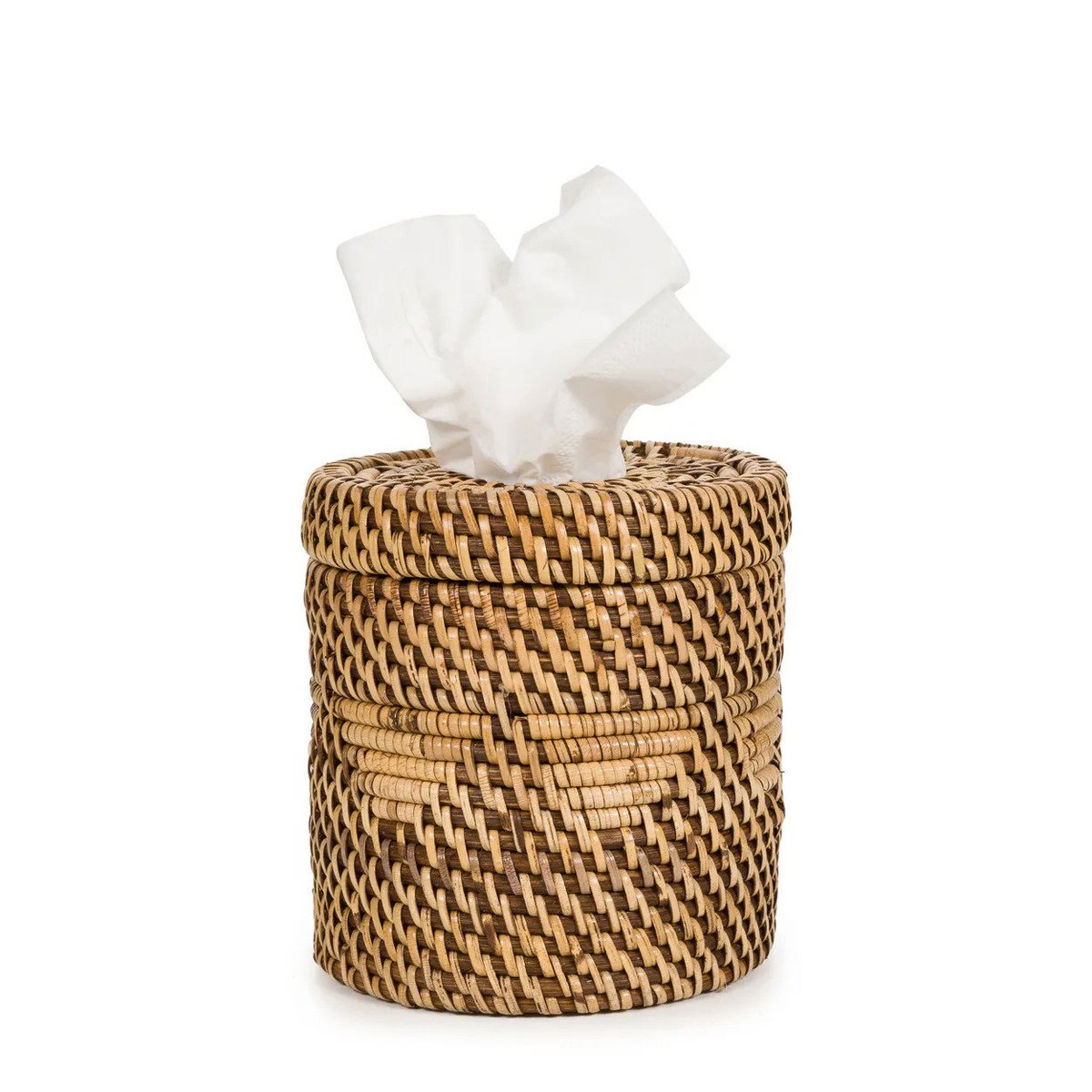 The Colonial Tissue Box - Natural Brown - LUXONAS HOME