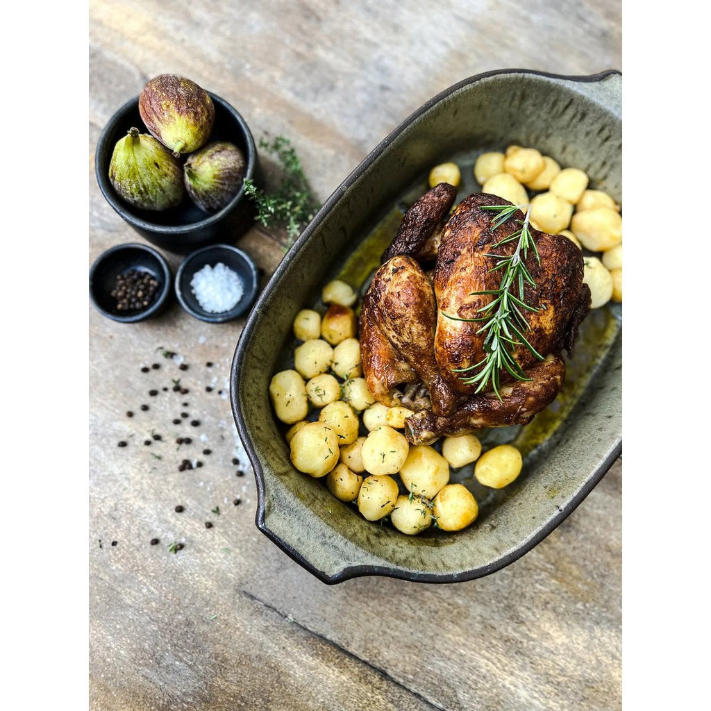 The Comporta Oven Tray - Green - L - LUXONAS HOME