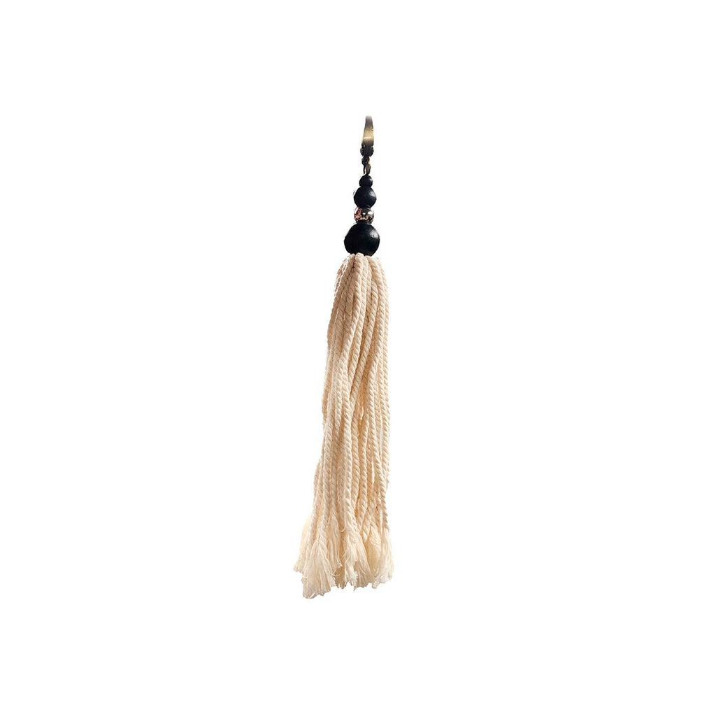 The Cotton Wood Keychain - Natural Black - LUXONAS HOME