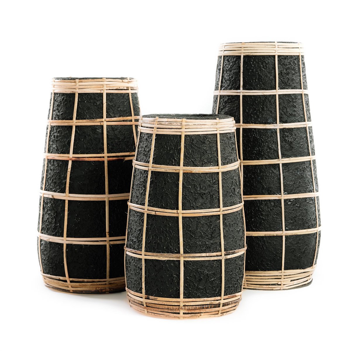 The Cutie Vase - Black Natural - M - LUXONAS HOME
