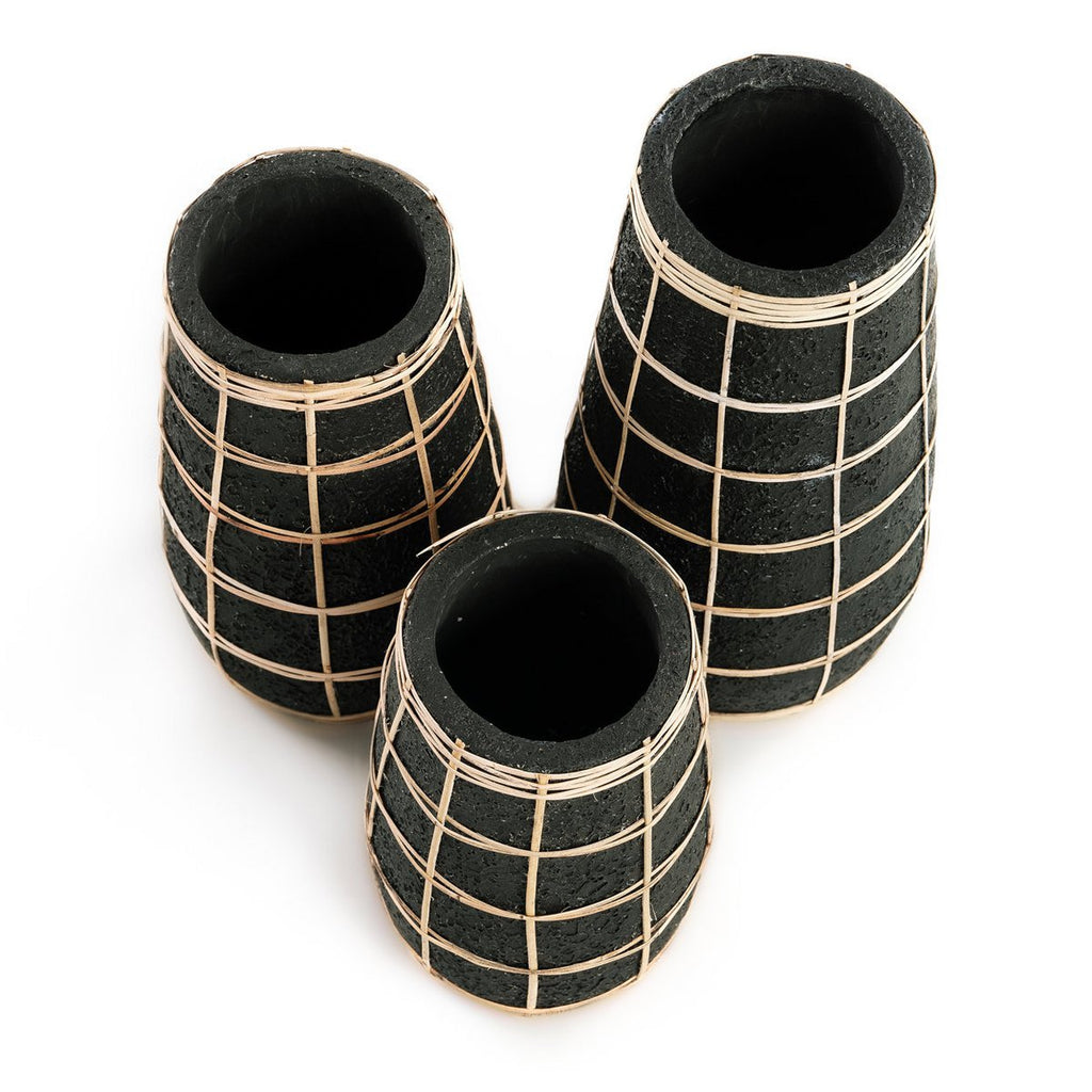 The Cutie Vase - Black Natural - S - LUXONAS HOME