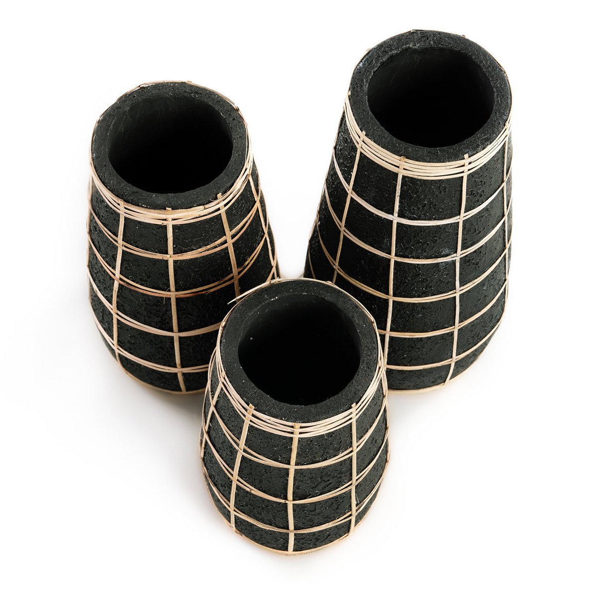 The Cutie Vase - Black Natural - S - LUXONAS HOME