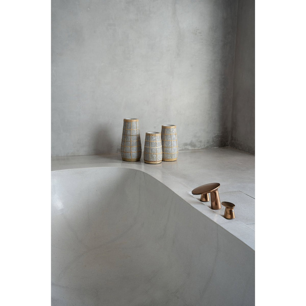 The Cutie Vase - Concrete Natural - L - LUXONAS HOME
