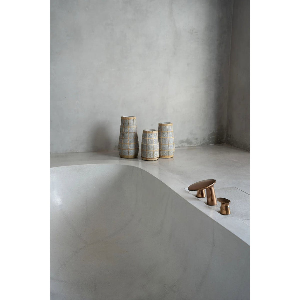 The Cutie Vase - Concrete Natural - M - LUXONAS HOME