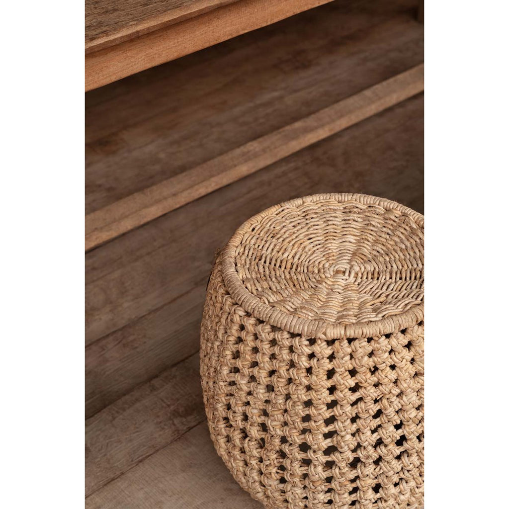 The Dannih Stool - Natural - LUXONAS HOME