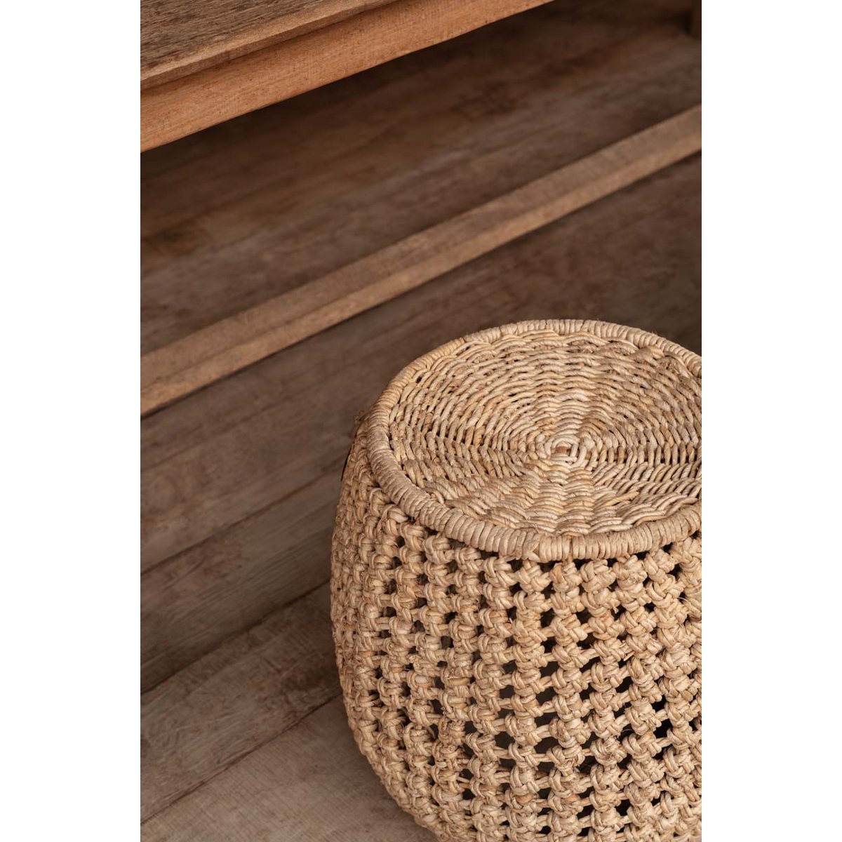 The Dannih Stool - Natural - LUXONAS HOME