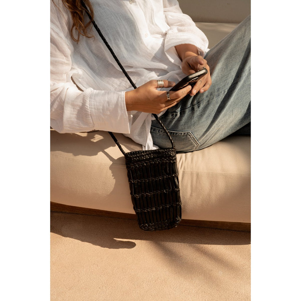 The Dial Diva Phone Bag - Black - LUXONAS HOME