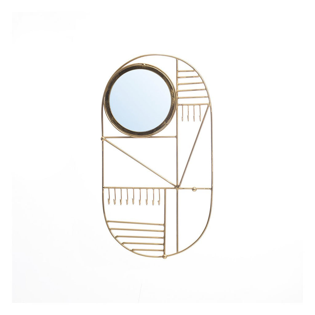 The Do I Look Pretty Wall Hanger - Brass - LUXONAS HOME