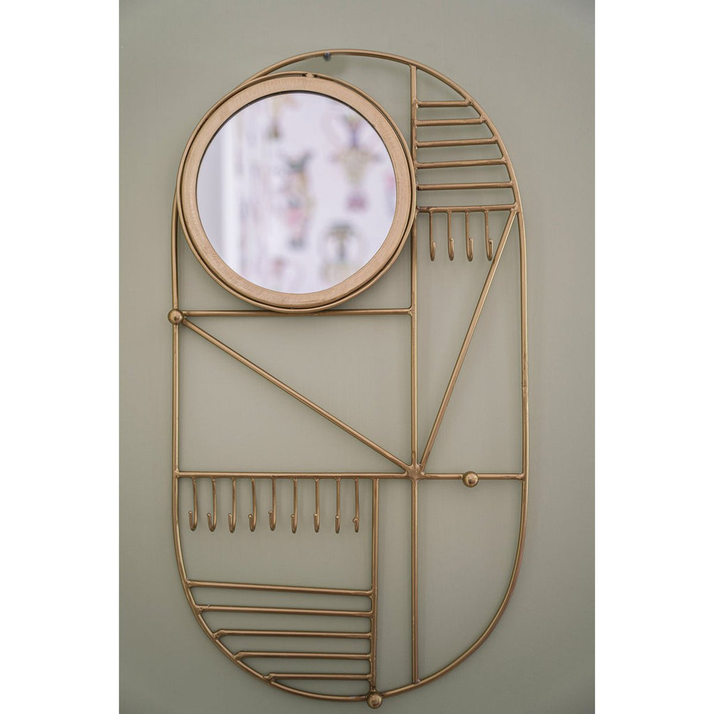 The Do I Look Pretty Wall Hanger - Brass - LUXONAS HOME