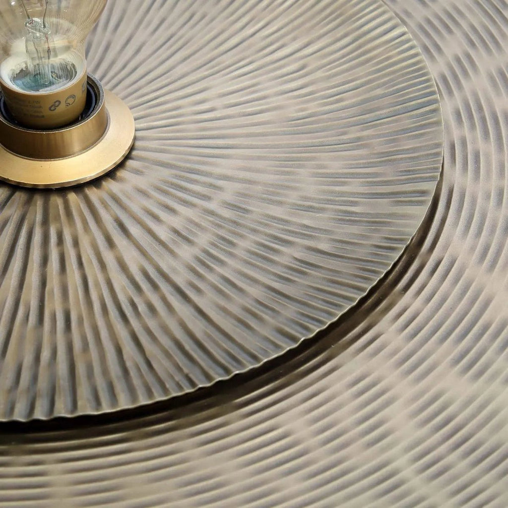 The Double Full Moon Wall Lamp - Brass - M - LUXONAS HOME