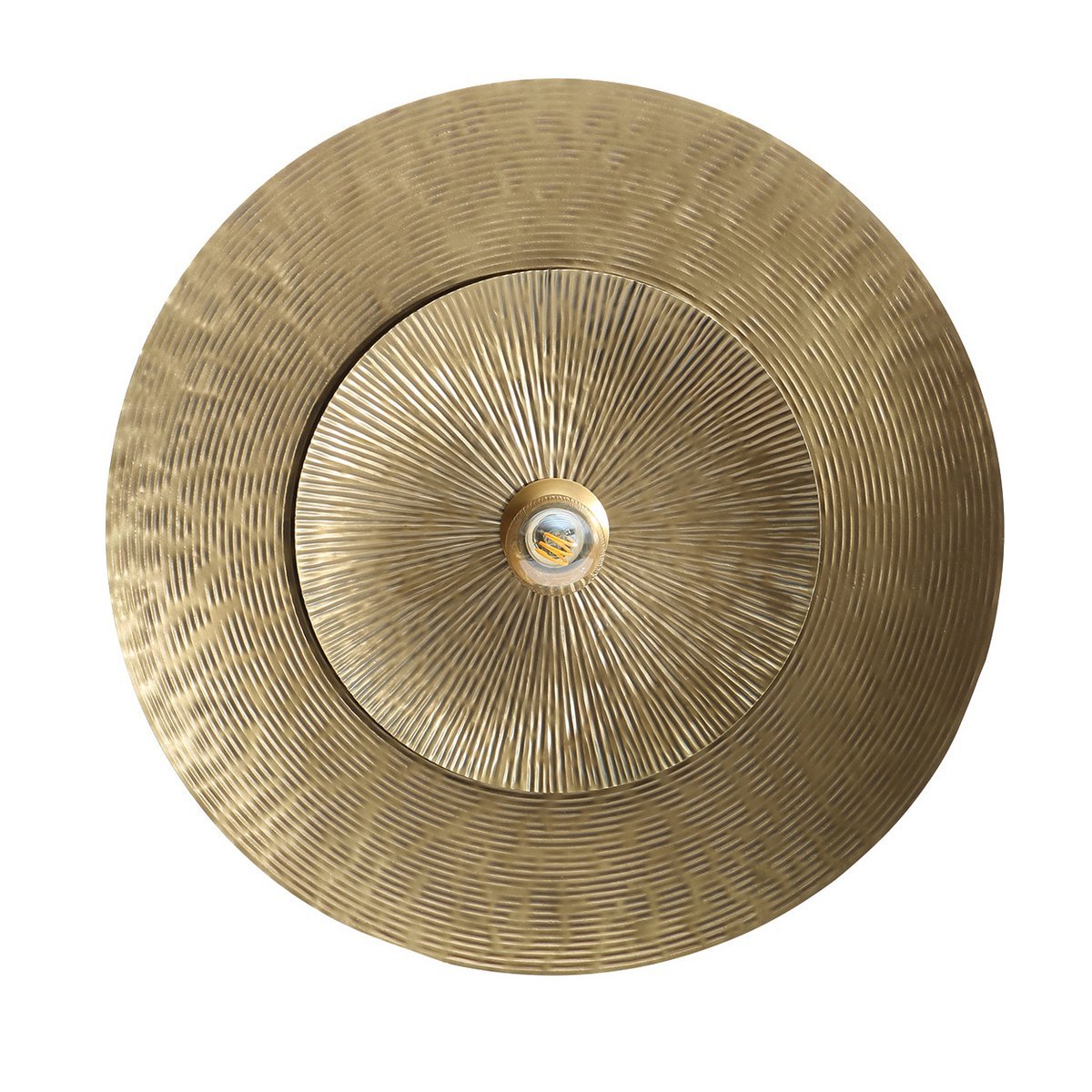 The Double Full Moon Wall Lamp - Brass - M - LUXONAS HOME