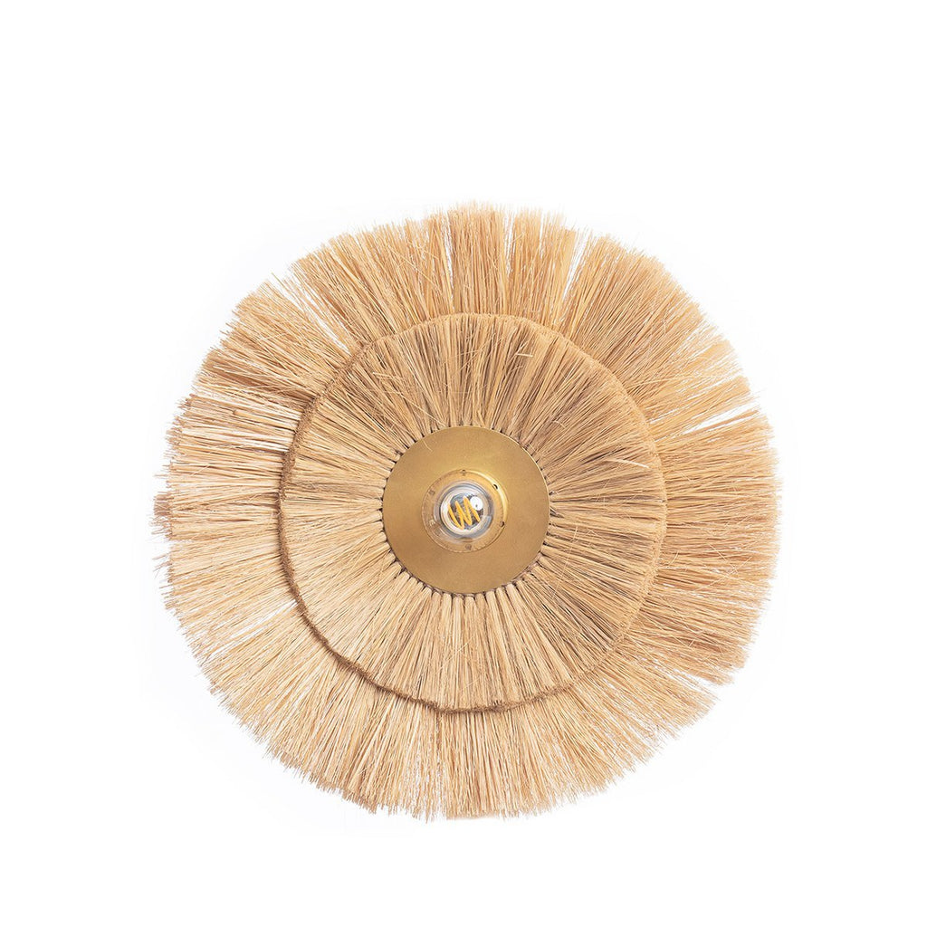 The Double Trouble Wall Lamp - Natural Gold - M - LUXONAS HOME