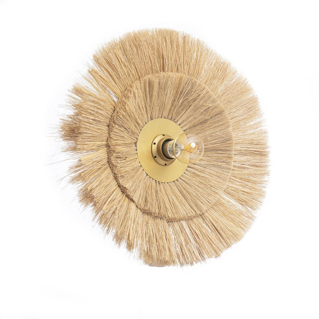 The Double Trouble Wall Lamp - Natural Gold - M - LUXONAS HOME