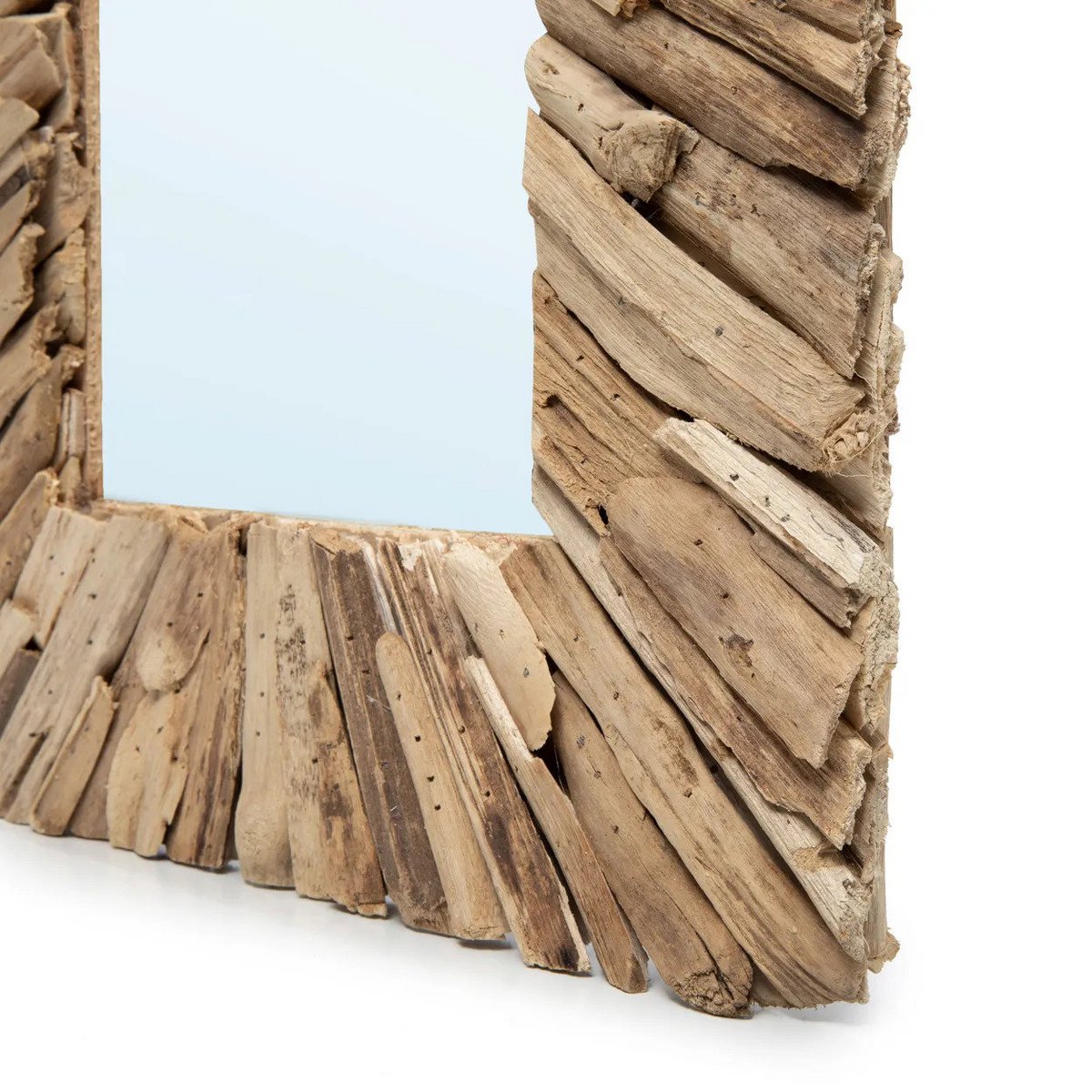 The Driftwood Framed Mirror - Natural - M - LUXONAS HOME