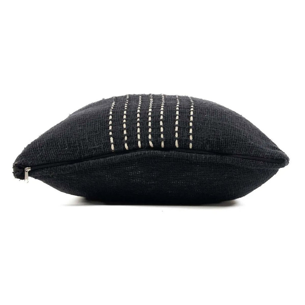 The Drizle Cushion Cover - Black White - LUXONAS HOME