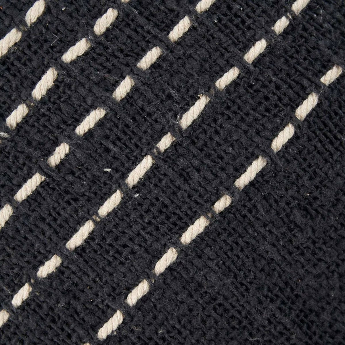 The Drizle Cushion Cover - Black White - LUXONAS HOME