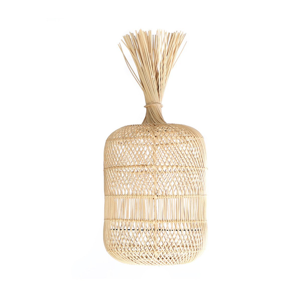 The Dumpling Floor Lamp - Pendant - Natural - M - LUXONAS HOME