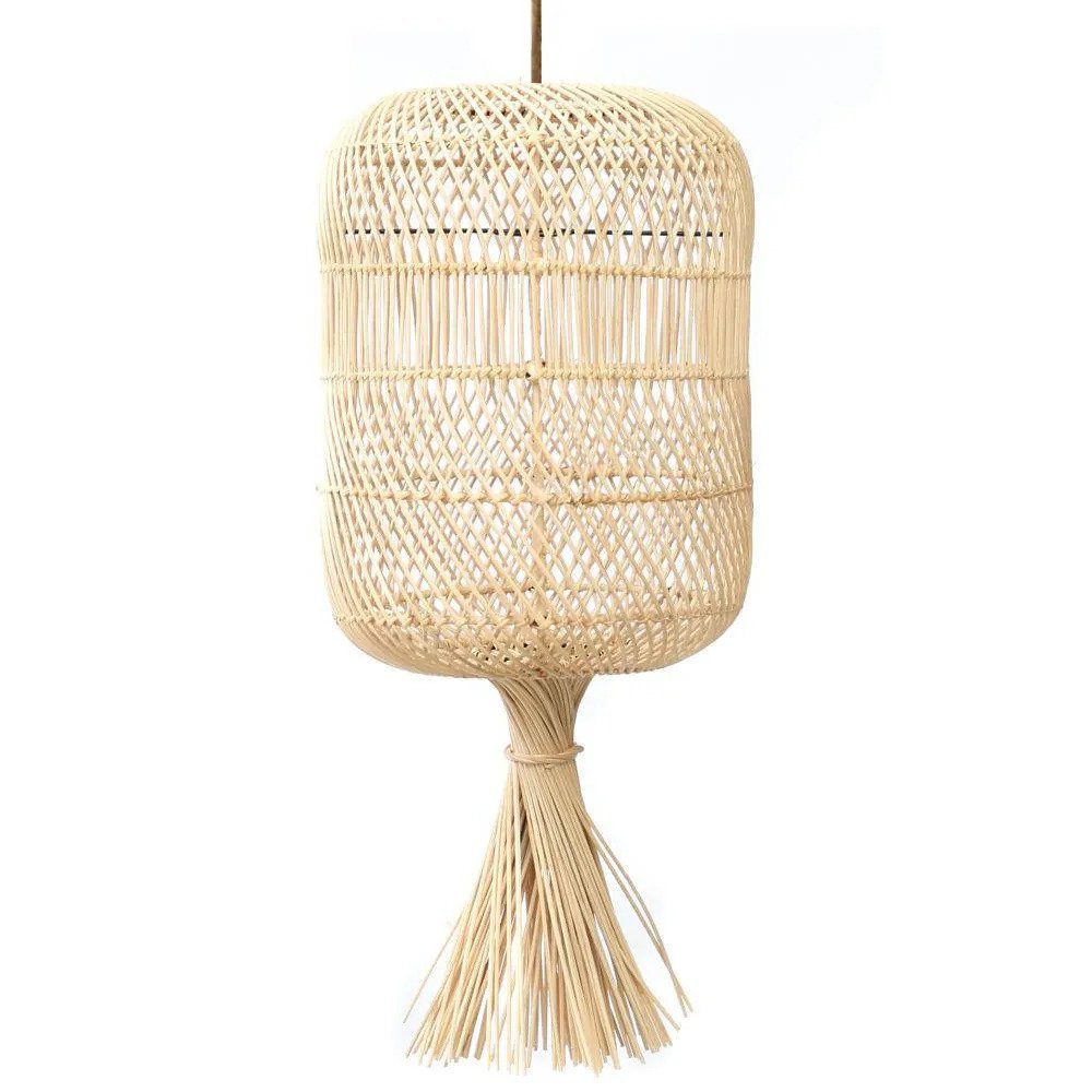 The Dumpling Floor Lamp - Pendant - Natural - M - LUXONAS HOME