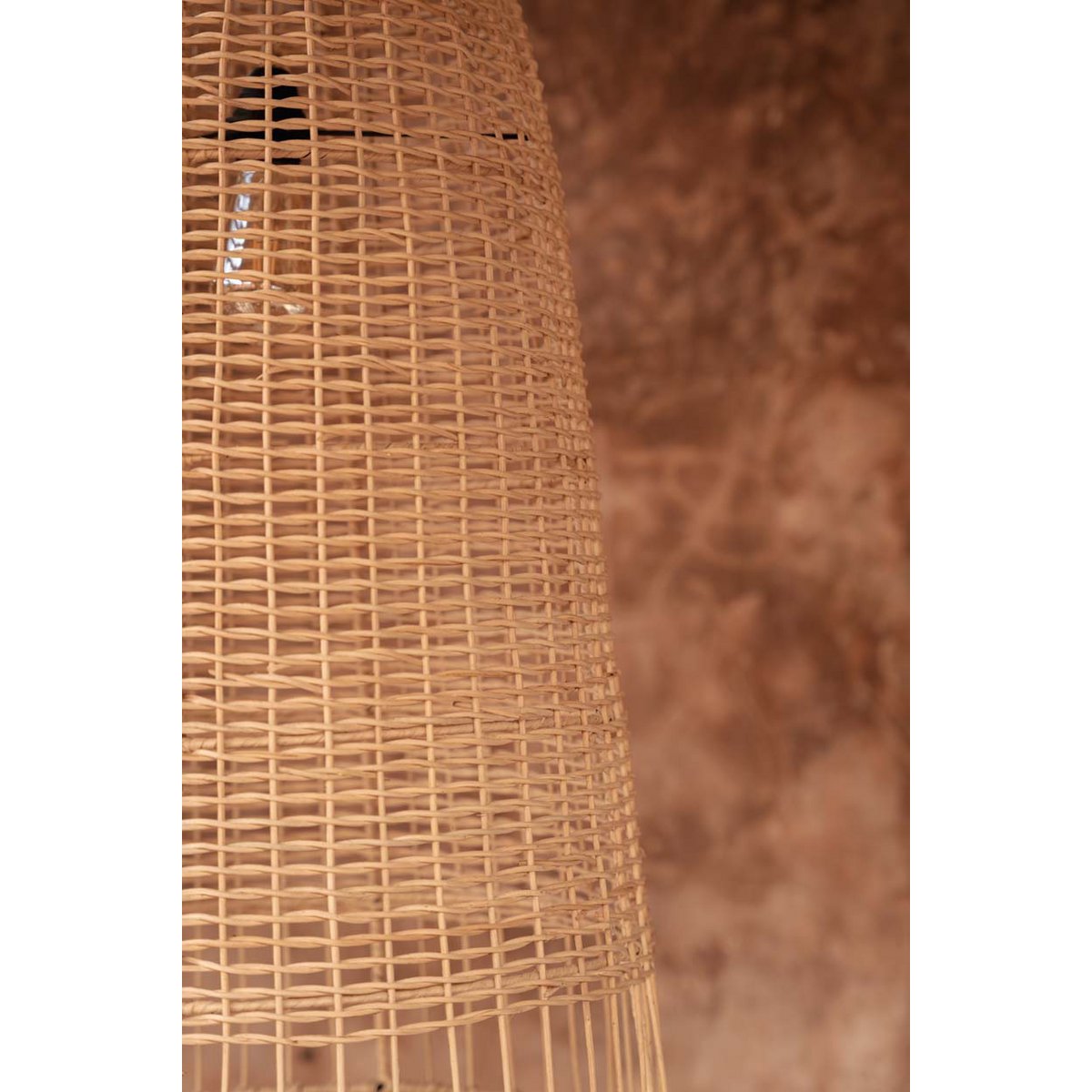 The Elba Pendant - Natural - Medium - LUXONAS HOME