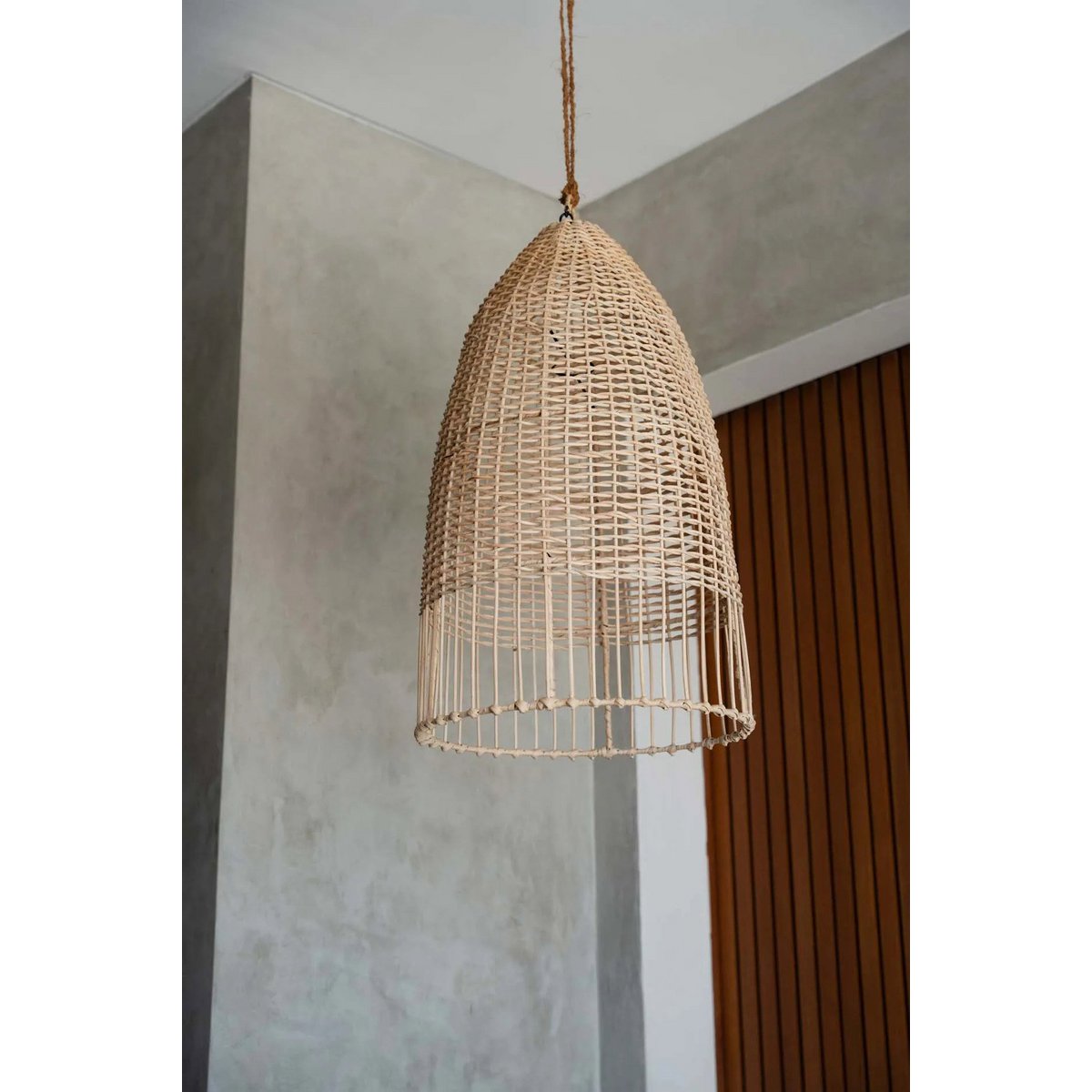 The Elba Pendant - Natural - Medium - LUXONAS HOME