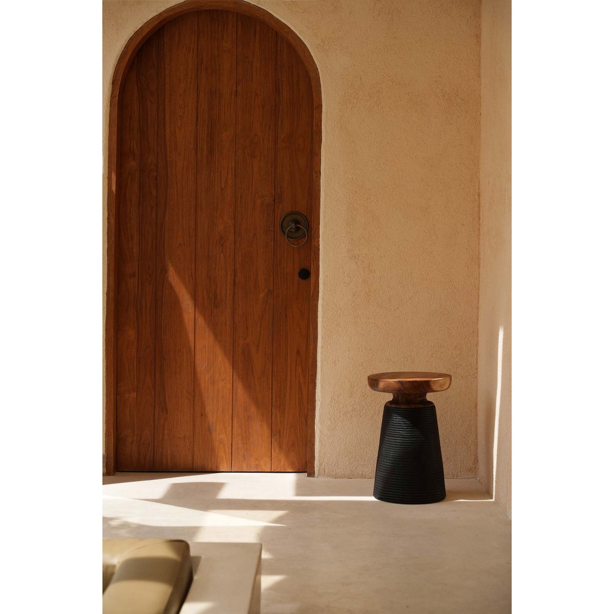 The End Side Table - Natural - LUXONAS HOME