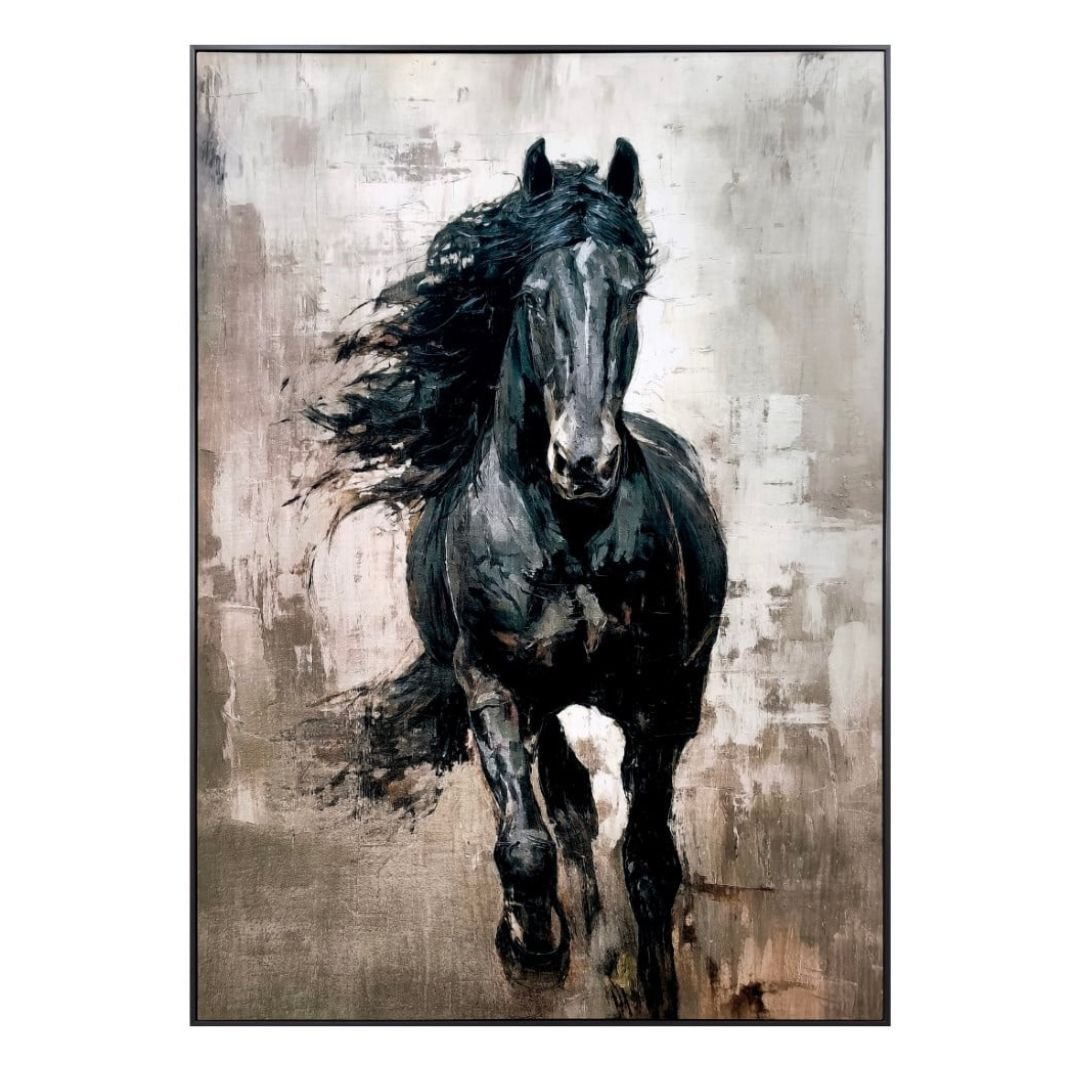 The Equestrian Portrait – Velvet Canvas