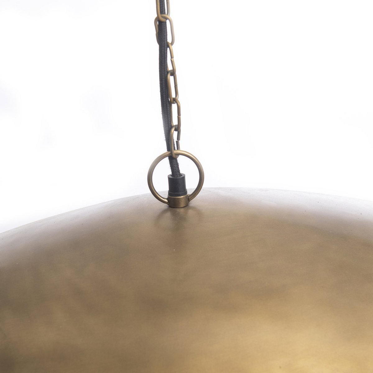 The Fortune Cookie Pendant - Brass - L - LUXONAS HOME