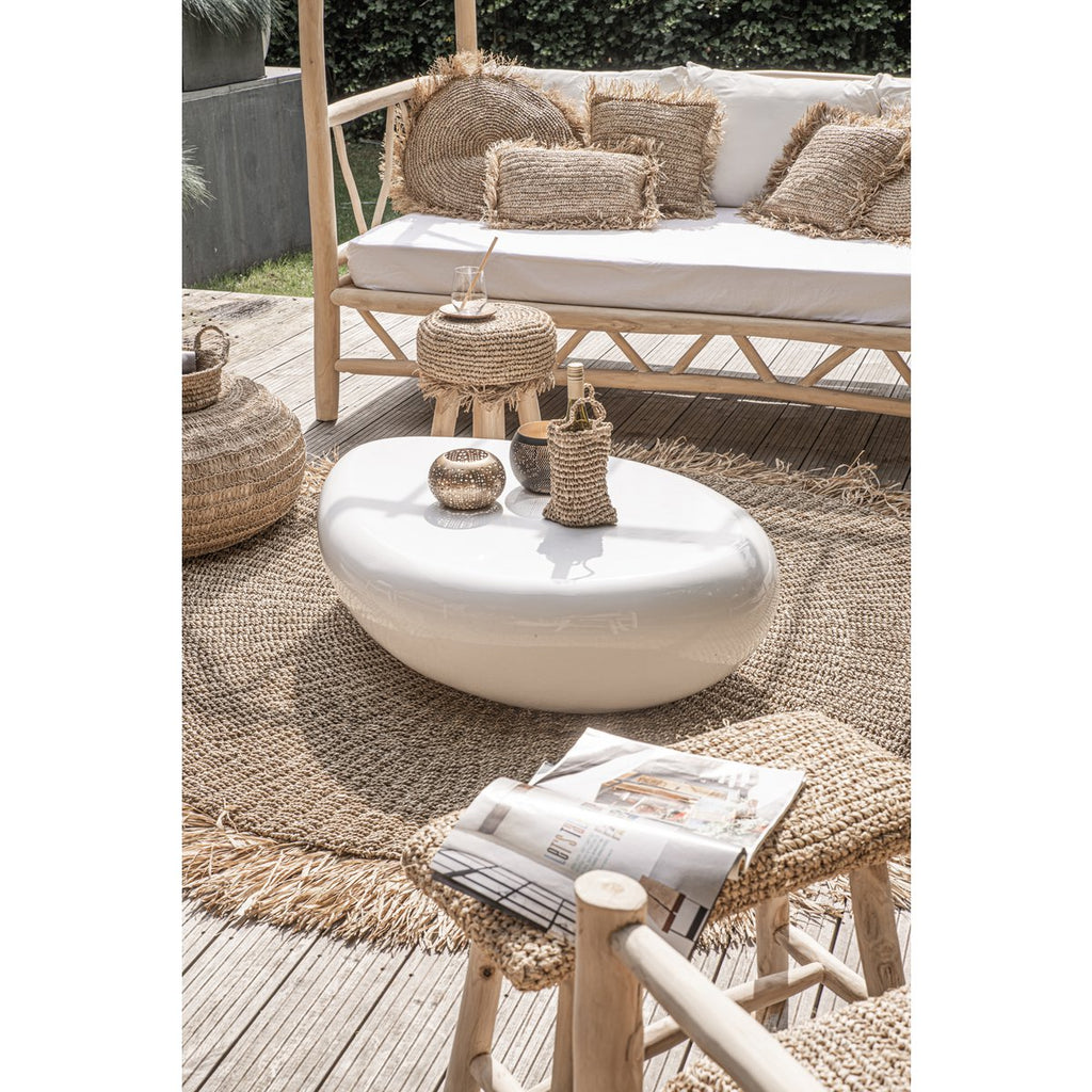 The Fringed Carpet - Natural - 100 - LUXONAS HOME