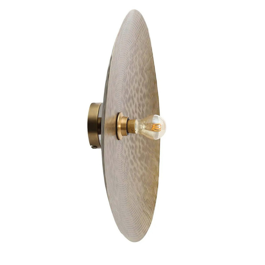 The Full Moon Wall Lamp - Brass - M - LUXONAS HOME