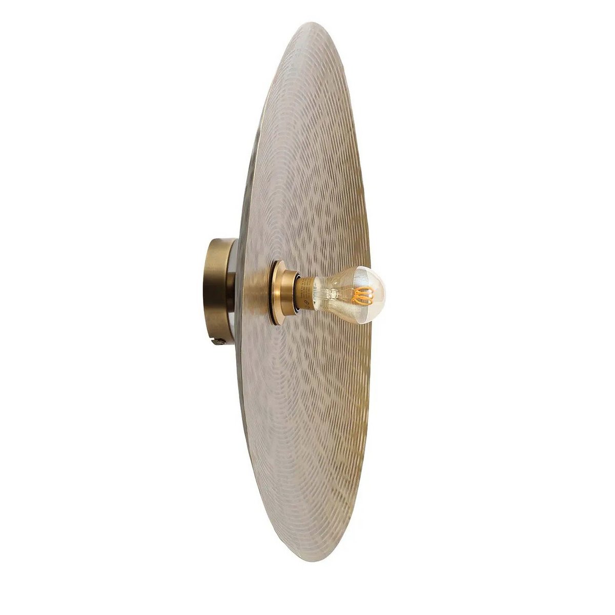 The Full Moon Wall Lamp - Brass - M - LUXONAS HOME
