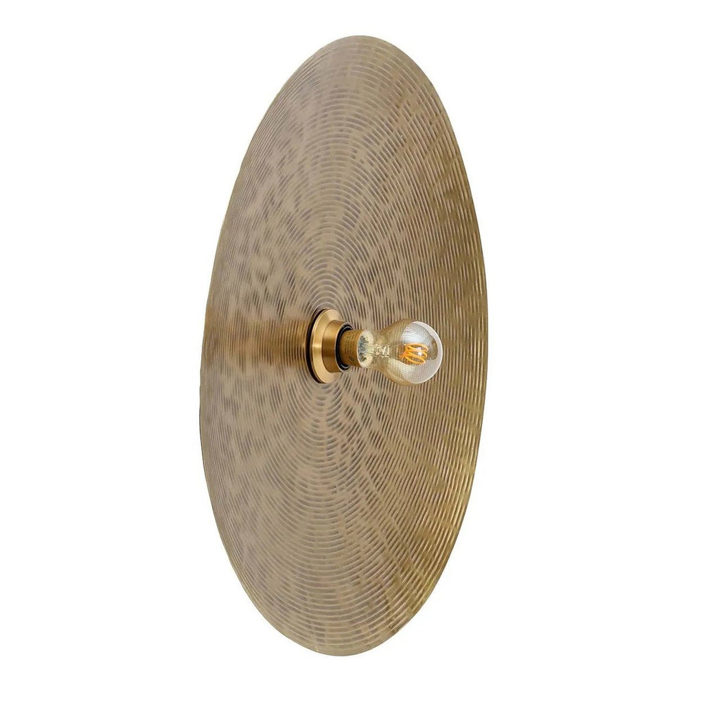 The Full Moon Wall Lamp - Brass - M - LUXONAS HOME