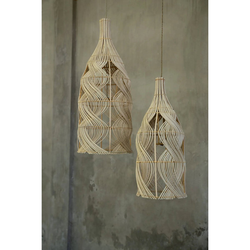 The Garaffa Pendant - Natural - L - LUXONAS HOME